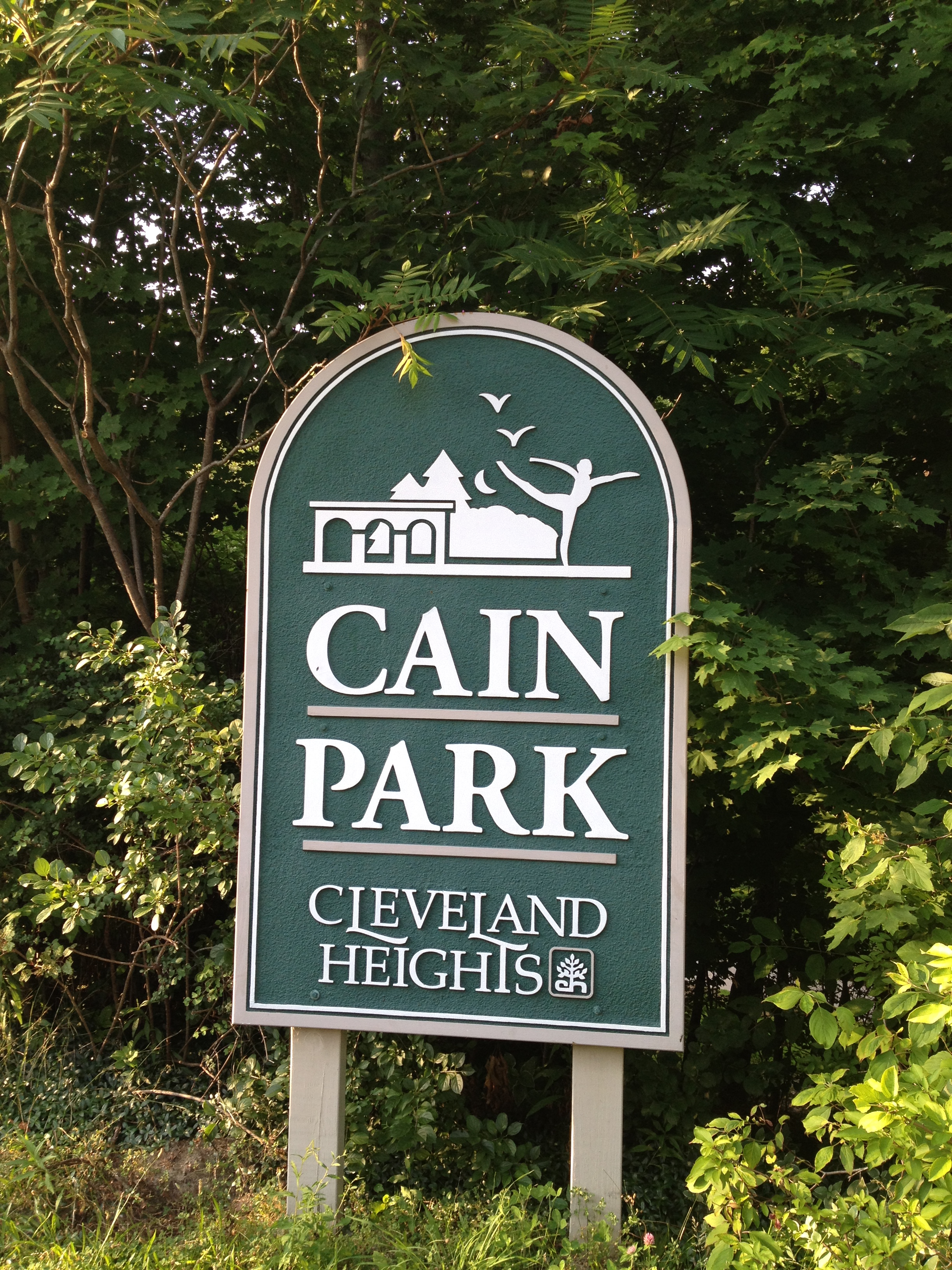 Figure 1.  Cain Park.  The park and its amenities and entertainment are quite convenient.  The neighborhood street parking is not.