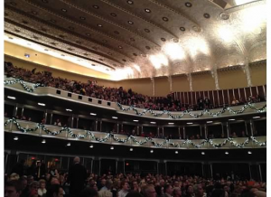 Figure 4.  Severance Hall.  Clevelanders enjoying their Cleveland Orchestra.