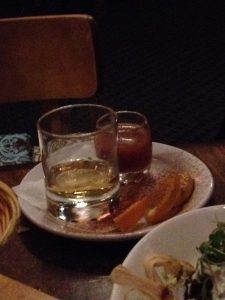 Figure 3. Tequila with a side of sangrita