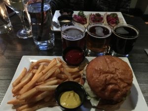 Figure 3. An American staple: the tavern burger and fries.