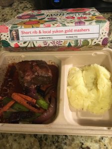 Figure 1. Mod Meals short ribs & potatoes. Tender and tasty! 