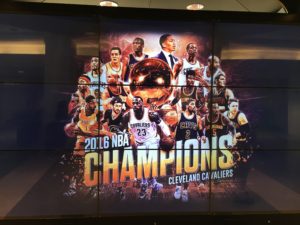 Figure 1. The Cleveland Cavaliers, the 2016 NBA Champions. (CLE; June 21, 2016).