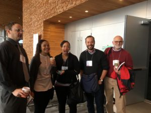 Figure 8. Reactions after Nuri Kodaman's talk at ASHG 2016. Rafal Sobota looks disgusted. Marquitta White is shocked. The rest relieved?