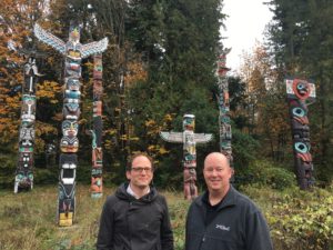 Figure 22. Look who we ran into at Stanley Park!