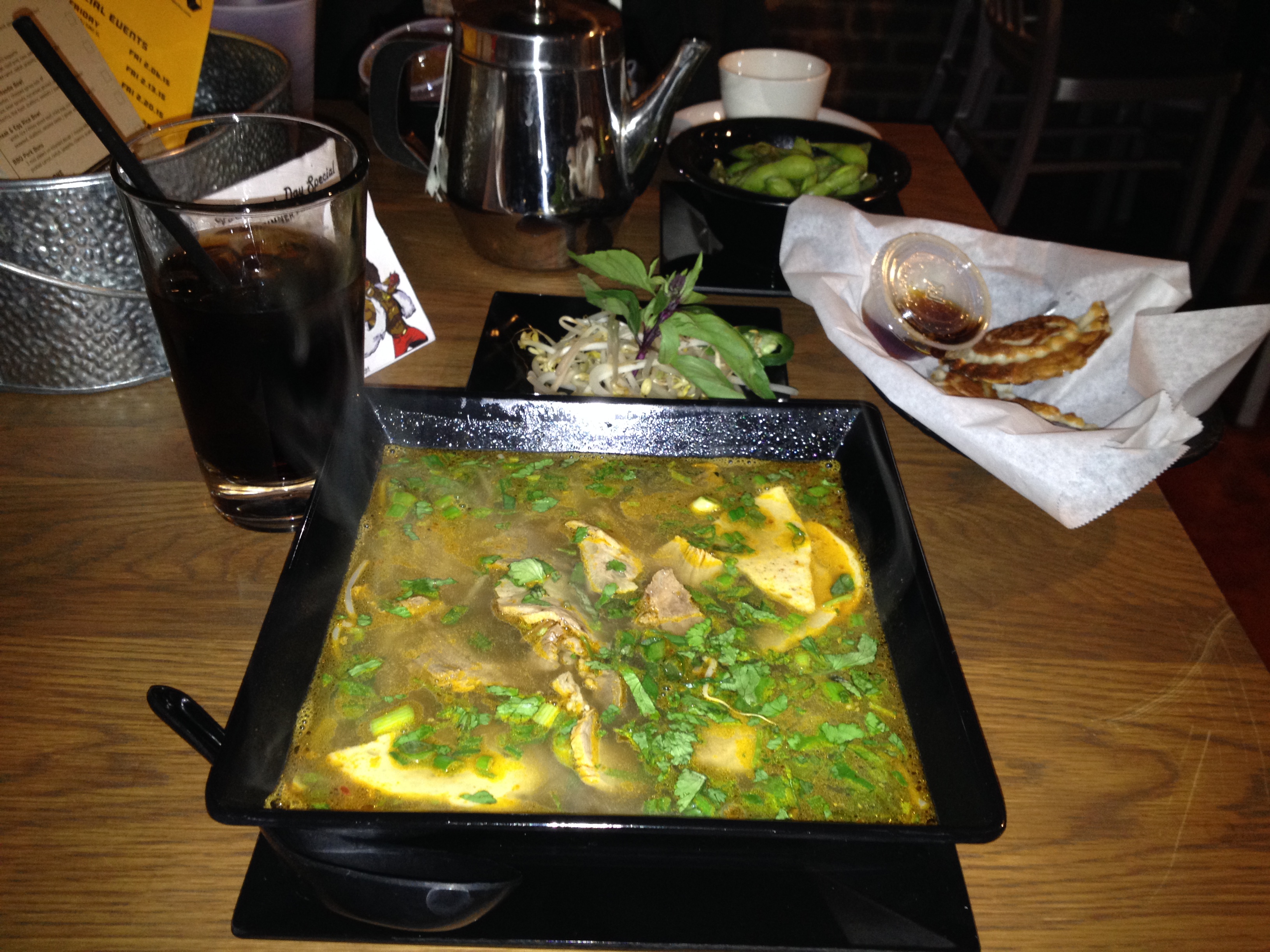 Figure 2. Ninja City Kitchen & Bar. Pho, a comfort food for the Cleveland winters.