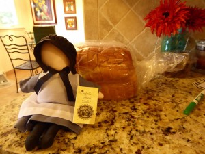 Figure 8. Mary Yoder’s Amish Kitchen: Don’t forget to stop by the bakery and gift shop! (October 2015). Note the rag doll does not have a face, consistent with the Amish religious beliefs in de-emphasizing individuality and prohibiting graven images of themselves.