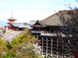 Figure 9. Kiyomizu-dera Temple in Kyoto, Japan.